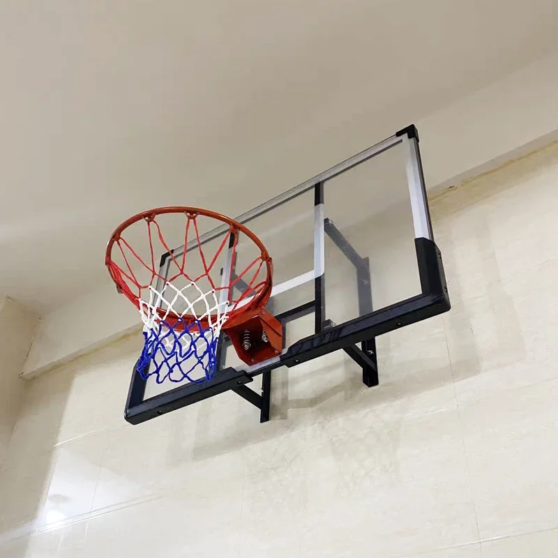 Hot Sales High quality Custom PC Wall Mounted Basketball Board Basketball Rim Basketball Hoop