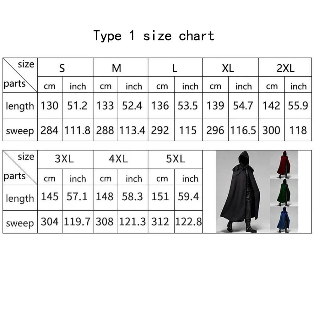 Cosplay Medieval Men Costumes Knight Pirate Prince Gothic Retro Hooded Cloak Capes Long Robes Jackets Coat Carnival Halloween