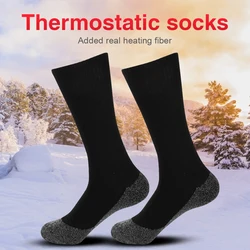 Winter Self-Heating Socks Thermal Heated Socks Soft Elastic Thicken Anti-Slip Socks For Women Men Outdoor Ski Tube Socks