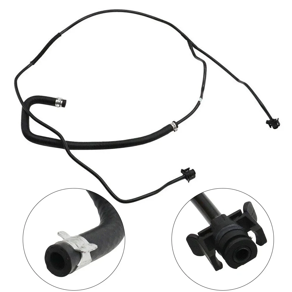 

New Practical Useful Car Radiator Hose Car Water Tank GV6Z8B081K Replacement 1PC 1x BV6Z8B081A BV6Z8B081B Black