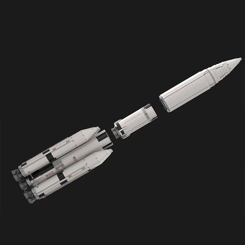 5630 stücke MOC Saturn V MLV-25L Bausteine Erwachsene Kreative teenager sammler kinder Modell Bau Weihnachten spielzeug Geschenk