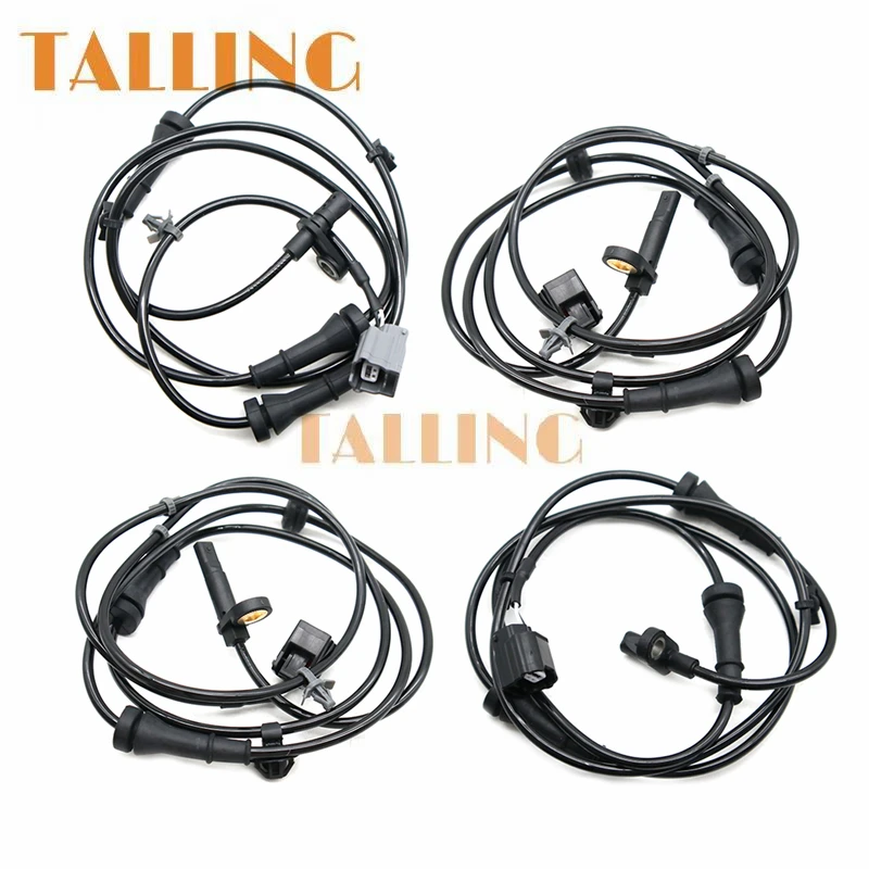 

4PCS Front Rear L/R ABS Wheel Speed Sensor For Nissan NV200 Chevrolet City New 47911-3LM0A 47910-3LM0A 47901-3LM0A 47900-3LM0A