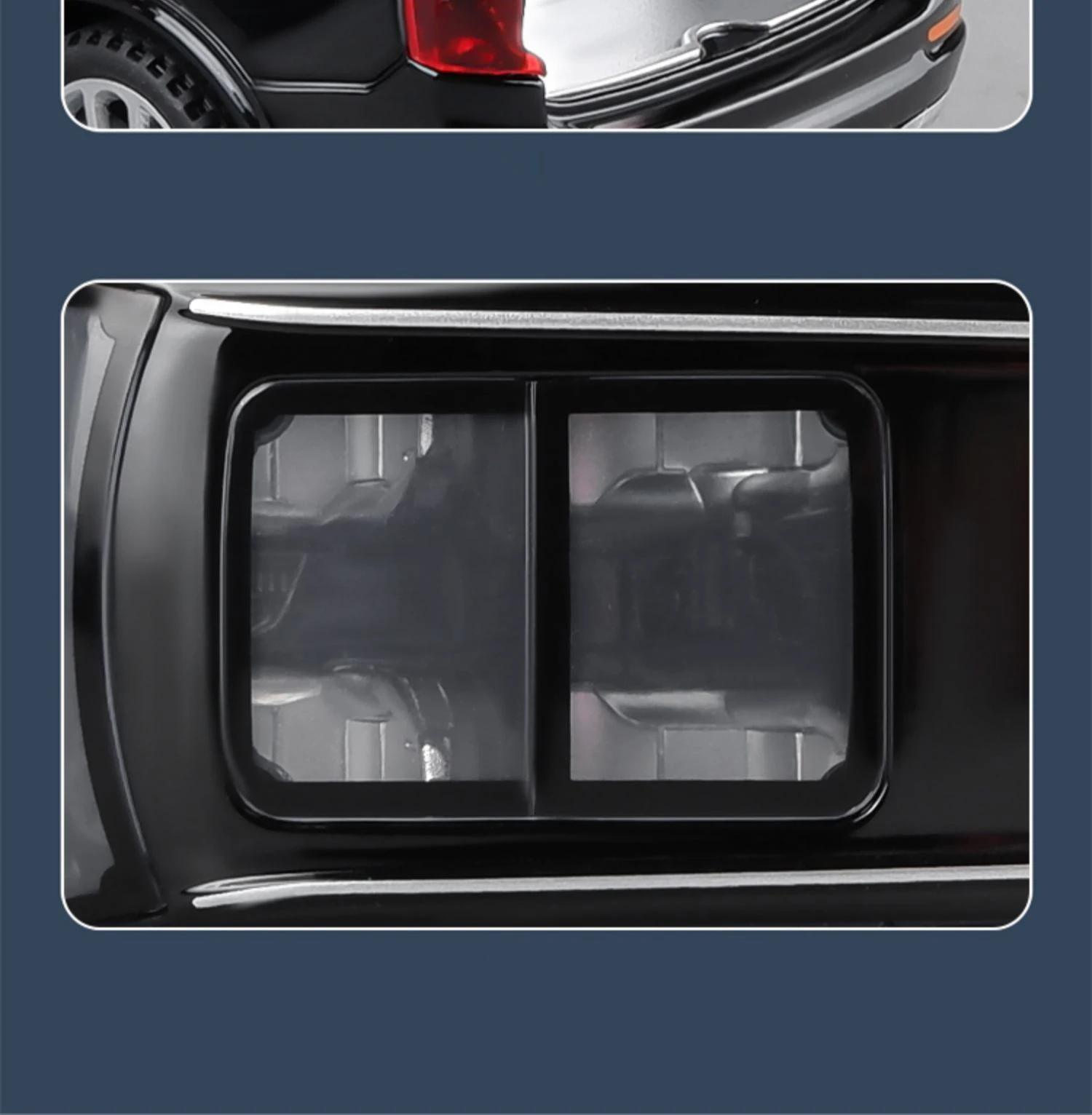 1:32 XC60 XC90 SUV Off-road Diecast Alloy Car Model Toy Cars Sound Light Pull Back Car Vehicle Children Toy Collection