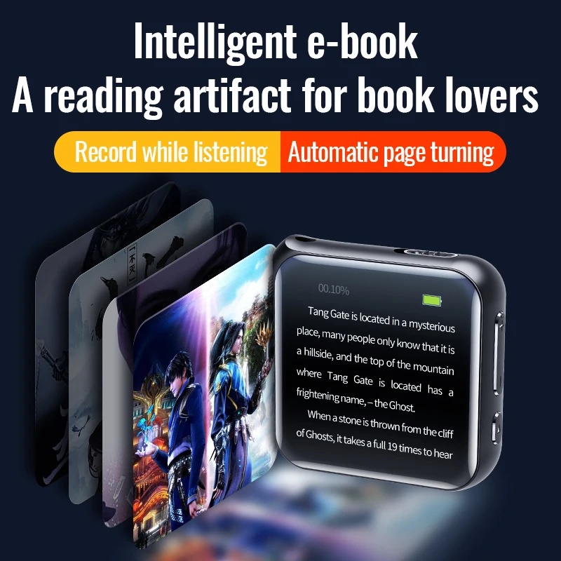 เครื่องบันทึกเสียง M30 Mini Audio พร้อมฟังก์ชัน E-book, FM, AI Smart, HD, ตัดเสียงรบกวน และ MP3