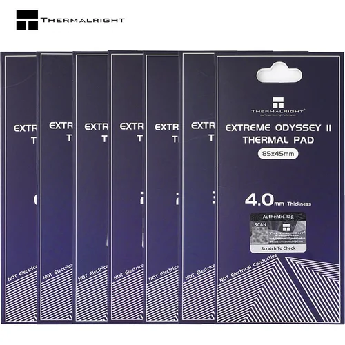 Imagen 1 del producto Almohadilla térmica Thermalright EXTREME ODYSSEY II, 14,8 w/mk,85x45MM para chip integrado, memoria de vídeo de tarjeta gráfica, varios tamaños