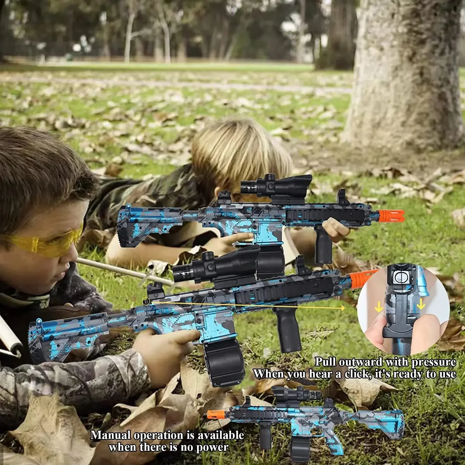 M416 elektrische burst waterbom speelgoedpistool voor jongens en meisjes buiten kristallen bom speelgoedpistool kinderspeelgoed cadeau