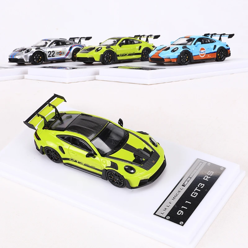 نموذج سيارة من سبيكة LMLF ، GT3 RS ، 1:64