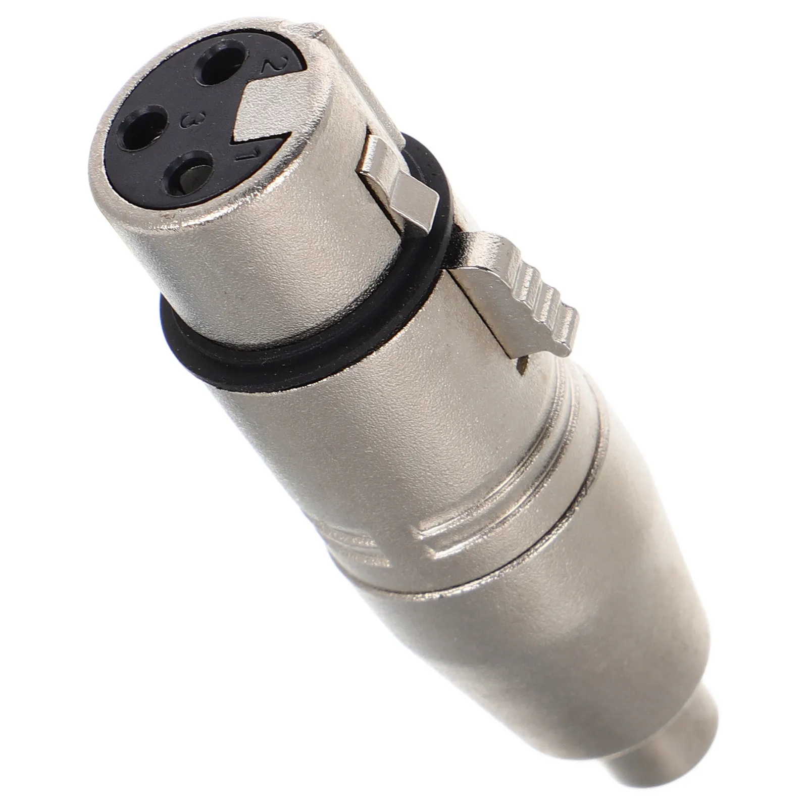 

Xlr to Rca Female Adapter Excellent Signal Transfer Noise Reduction Compact Design for Various Audio Equipment
