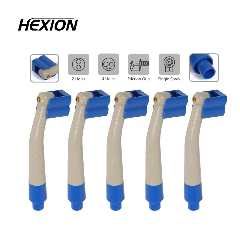 5PCS/set NSK Style Dental High Speed Handpiece Anti-infection Single Personal Use Dentistry Tool +2/4holes Quick Coupling