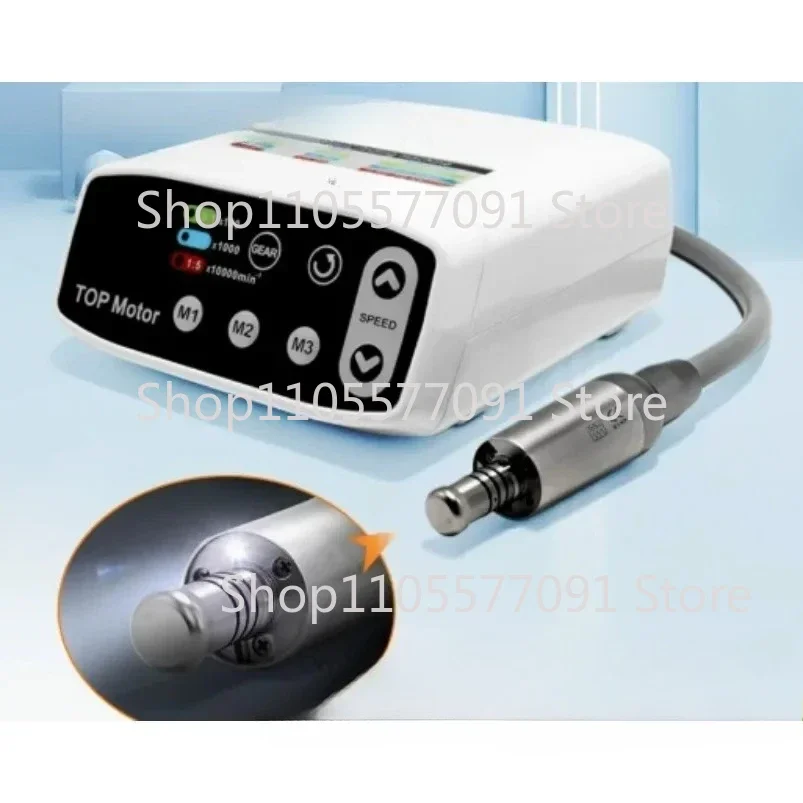 LED Brushless Dental Micromotor Injection Motor 1:1 1:5 Angle Low Speed Handheld Stomatological Equipment