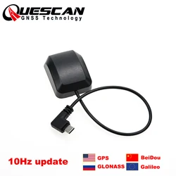 Windows Android USB Type C GPS Receiver 10Hz GPS GLONASS Galileo BeiDou Module Type-C GNSS Antenna UBX M8030 NEO-M8N Chipset