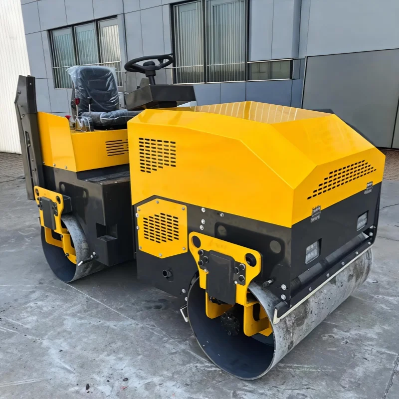 Width Ride-on Road Roller Small Compactor For Garden Landscape Ground Compaction