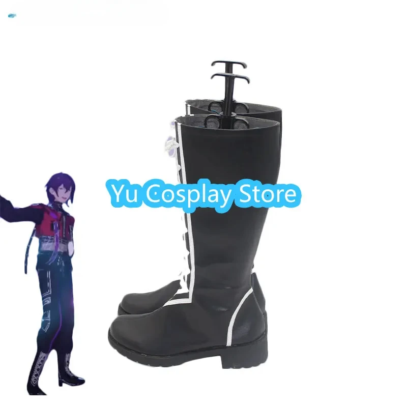 Zapatos de Cosplay de Star Ayase Mayoi, zapatos de cuero PU, botas de Carnaval de Halloween, accesorios hechos a medida