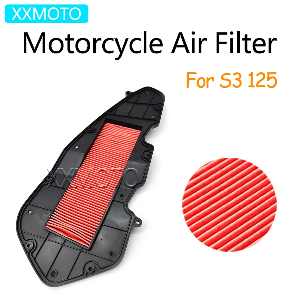 

For Daelim S3125 S3 125 Motorcycle Air Filter Intake Cleaner System Parts Elements S3125 Accessories