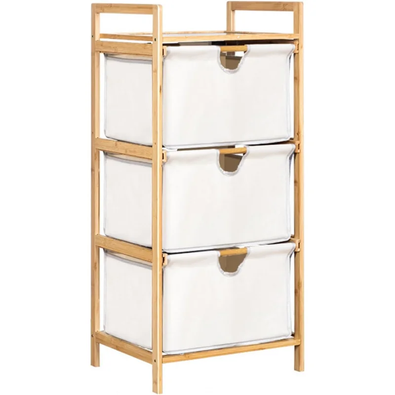 

2026 New：Laundry Basket, 3 Tier Sturdy 37.79 * 17.32 * 13 Inch Laundry Basket Organizer, Hamper Sorter with Handles a Top
