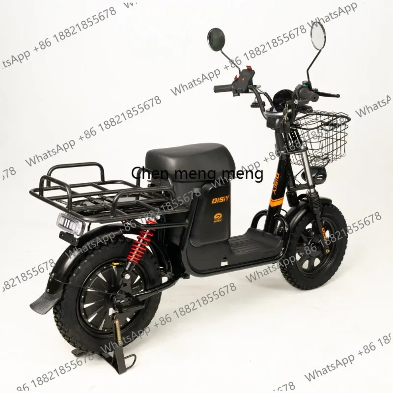 hot selling  Electric Bike  1200W 60V32AH Lithium  Battery Lifepo4 Ebike with Trunk for Cargo Delivery Ser