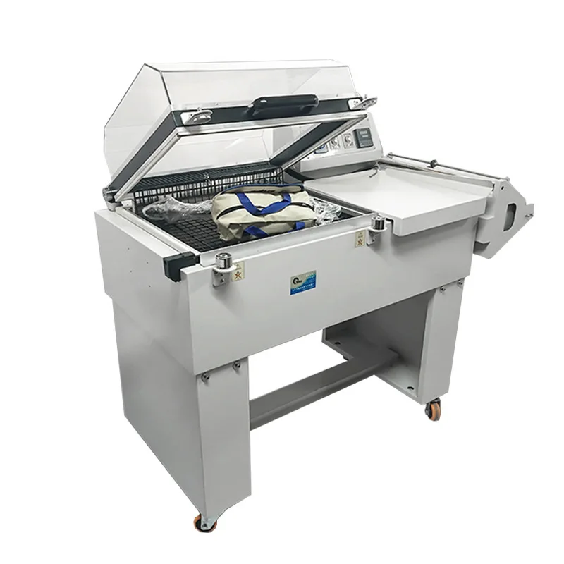 Sealing, cutting and shrinking machine Heat sealing and cutting machine, carton packaging film shrinking machine, two-in-one hea