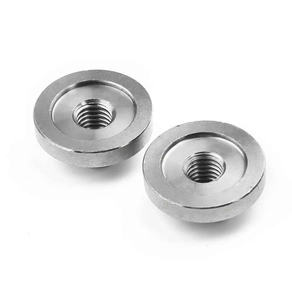 Non-slip Angle Grinder Nuts 2Pcs 30*17*8.5mm For Angle Grinder Modification Accessories Stainless steel Useful
