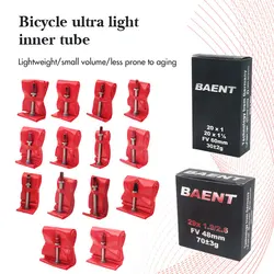 Ultralight Bicycle Inner Tube Road Mtb Bike Tpu Tire 26/27.5/29Inch Bike Parts Wear-Resistant Lightweight and Durable