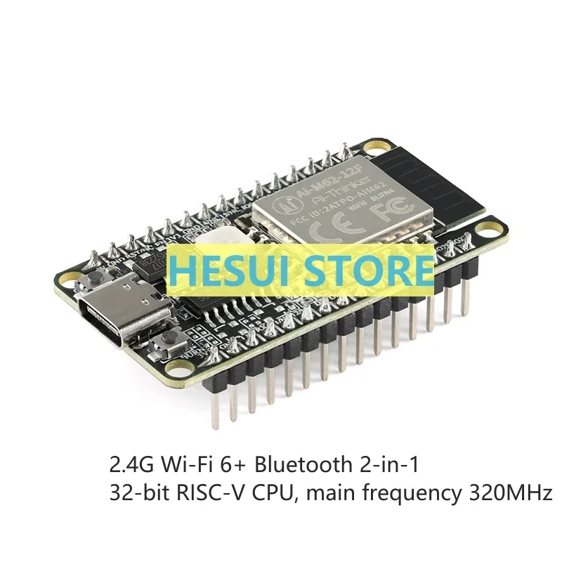 Original Ai-M62-12F-Kit WiFi 6+ Bluetooth BLE5.3combo module BL616 chip development board