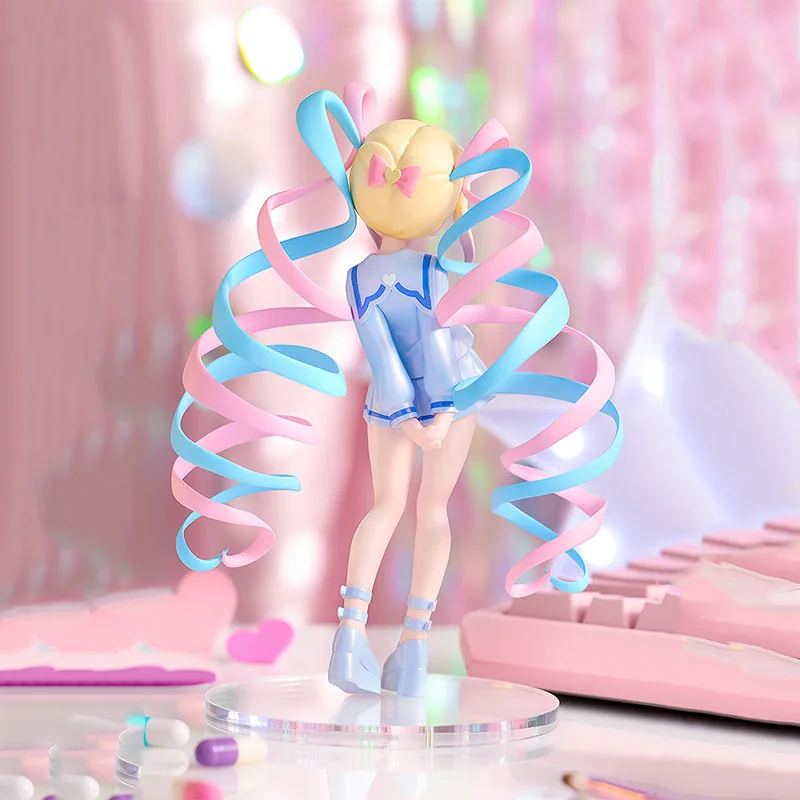 ฟิกเกอร์อนิเมะแท้ GSC POP UP PARADE NEEDY GIRL OVERDOSE Rain PVC 16 ซม. ของสะสม โมเดลตุ๊กตา ของเล่น ของขวัญ