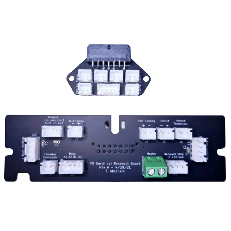 

For Voron0 Voron0.1 3D printer print head outer frame PCB conversion board