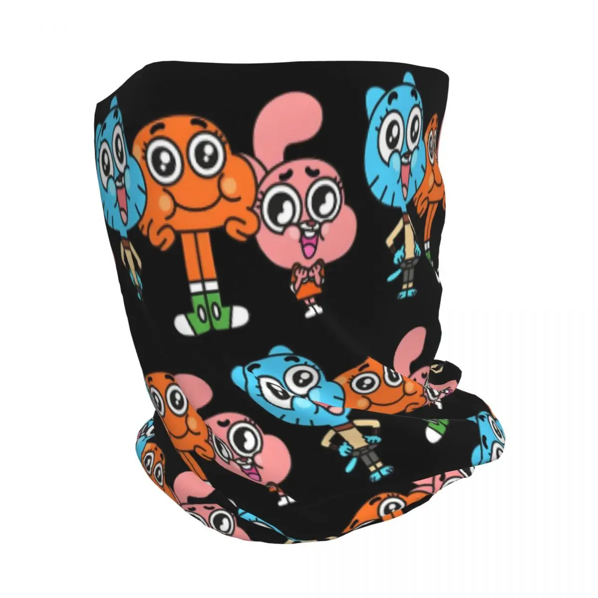 Gumball And Darwin Game The Amazing World Of Gumball Bandana Neck Gaiter Mask Scarf Cycling Scarf Beanies Hat for Men Women