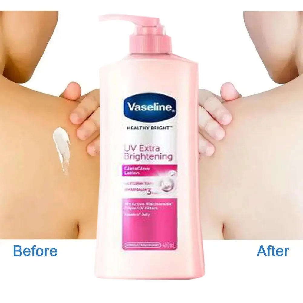 Vaseline Niacinamide Bodylotion Verlicht De Droge En Gedehydrateerde Huid Exfolieert En Verheldert Huidskleur Hydraterende Bodylotion 400Ml