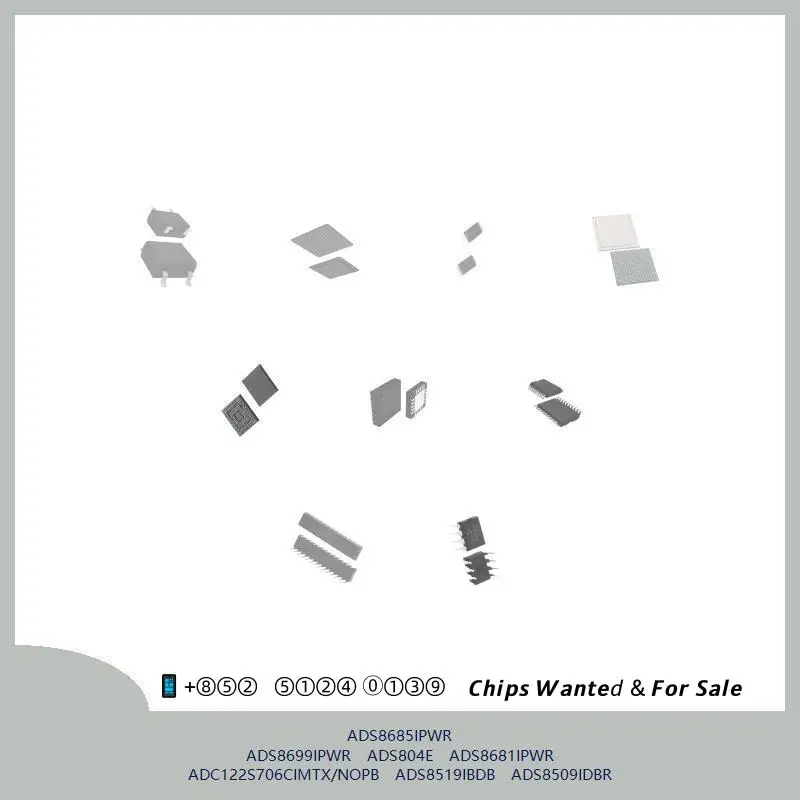 chip-circuito-integrado-chip-mcu-ads8685ipwr-ads8699ipwr-ads804e-ads8681ipwr-adc122s706cimtx-nopb-ads8519ibdb-ads8509idbr