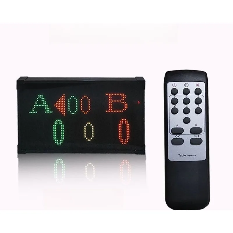 Basketball game electronic scoreboard LED flip scoreboard timer football table tennis badminton billiards score
