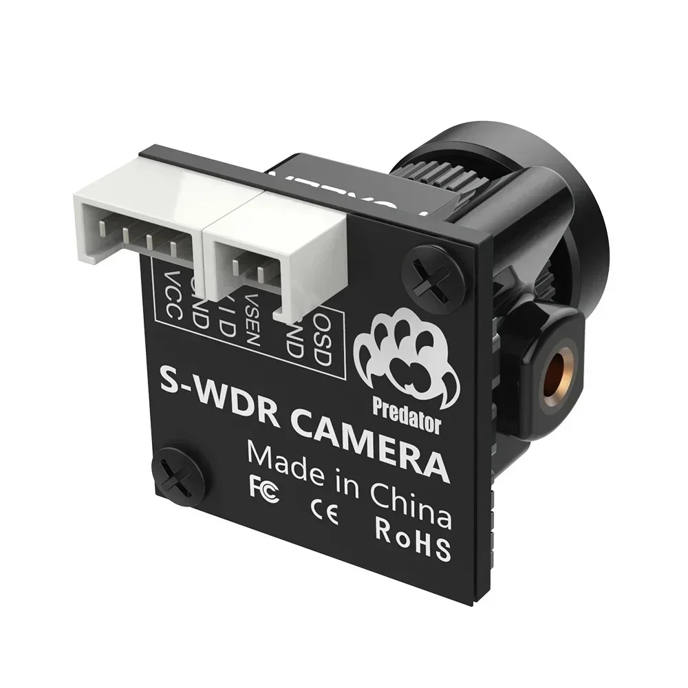 

FOXEER Predator 5 Micro 1000TVL 4:3/16:9 PAL/NTSC 1/3" CMOS Sensor M8 Lens FPV Camera 4ms Latency Super WDR for RC FPV Drone