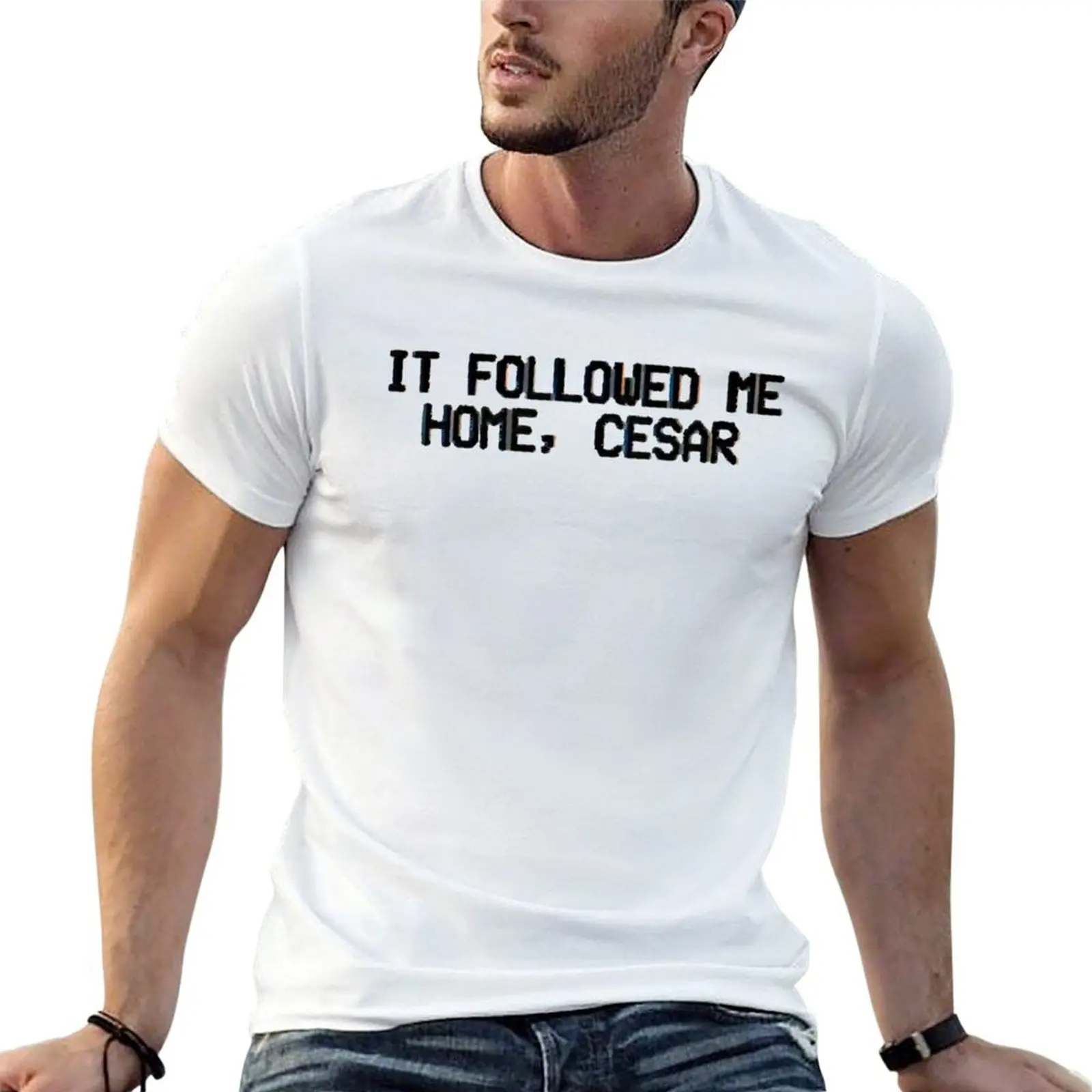 Mandela Catalogue It Followed Me Home Cesar Inverted T-Shirt Plus Size Summer Casual T-Shirt