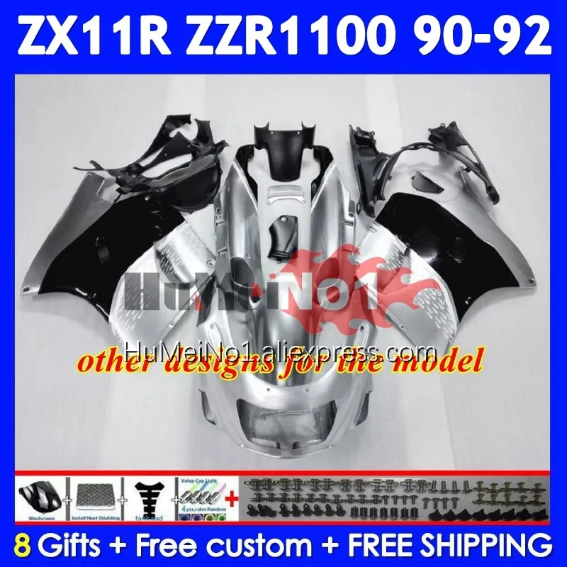 Zzr1100 für kawasaki ninja ZX-11R zx11r zzr 1100 1993 stock blue 1994 1995 1996 224no. 37 zx 11r zx11 r 97 98 99 00 01 Verkleidung