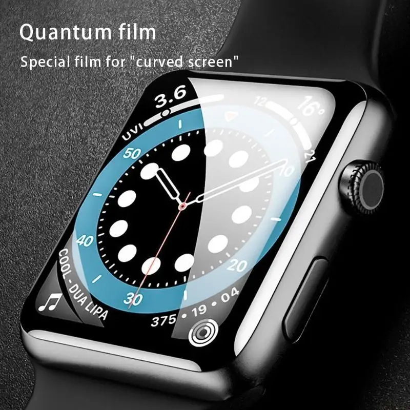 B03F -Watch7 41/45mm Curved Screen Protective Tempered Film Anti-fingerprint