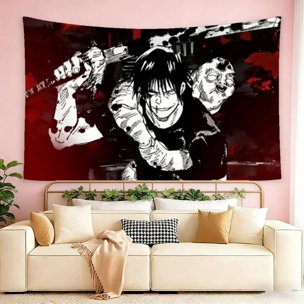 Toji Fushiguro Jujutsu Kaisen flag Suitable For Party Club Outdoor Interior Wall Decoration Banner Fans Gift