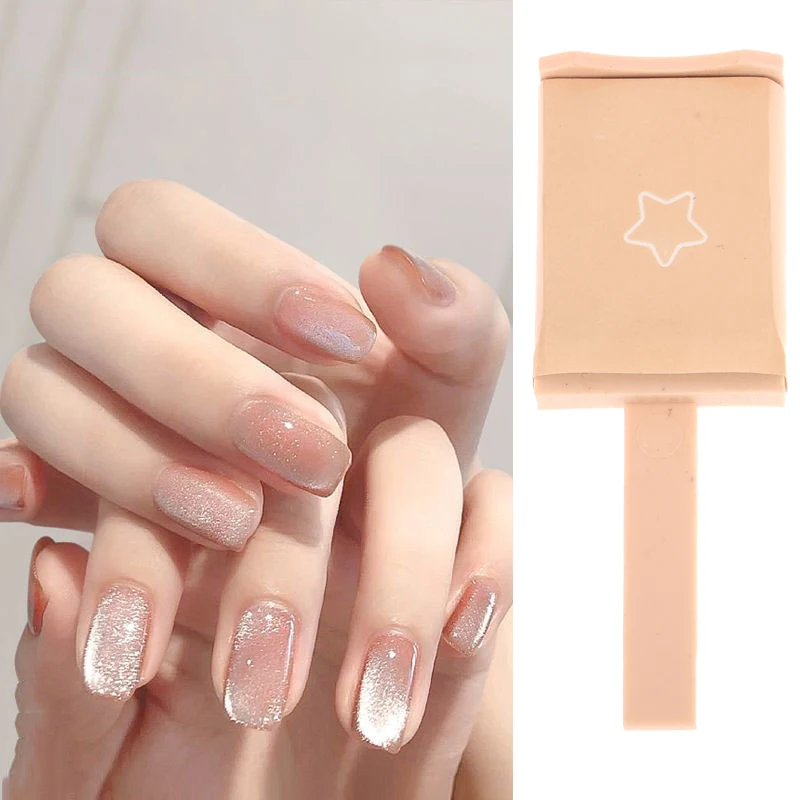 

Nail Art кошачий глаз 3D магнит кошачий глаз магнитная палочка DIY УФ-гель пентаграмма узор волшебный магнит подходит полировка магнитный инструмент