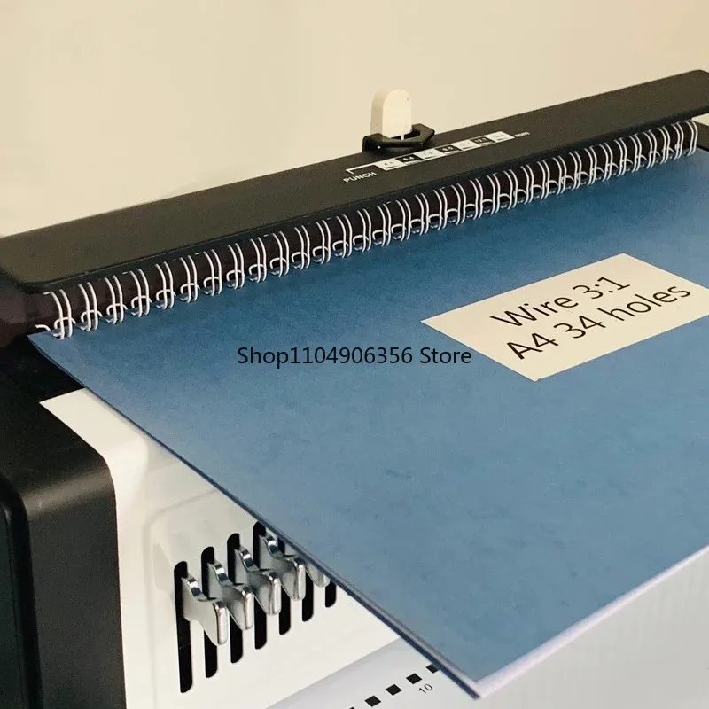 

Машина для переплета двойной проволокой T9520, ручная, для офиса