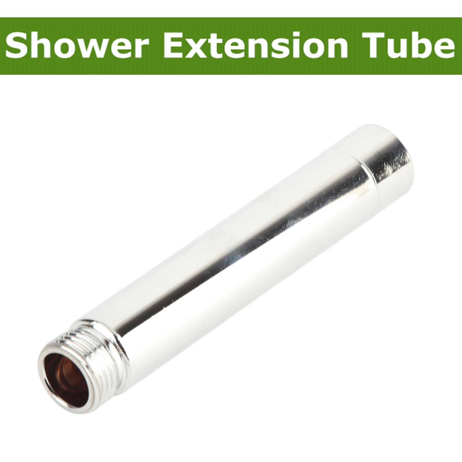 

ZK10 4-дюймовый удлинитель для душа из нержавеющей стали, круглая трубка с хромированным покрытием для аксессуаров для ванной комнаты