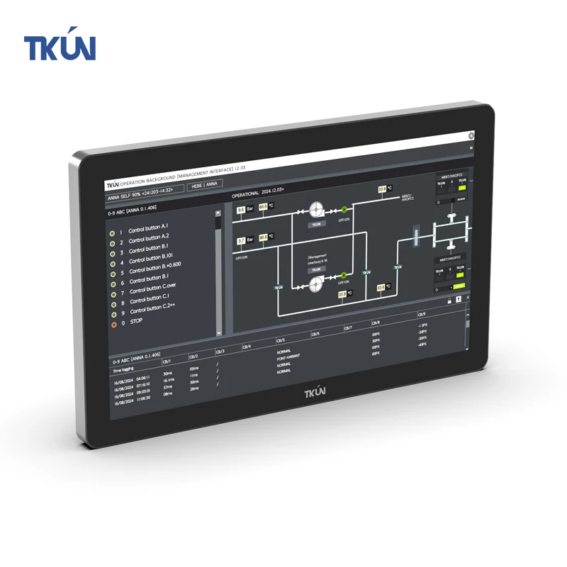 New RK3568/2G/32G 1000Nits Outdoor 15.6 Inch Industrial Android Panel PC Tablet Rugged Touch All One Waterproof Dual LAN/Wi-Fi