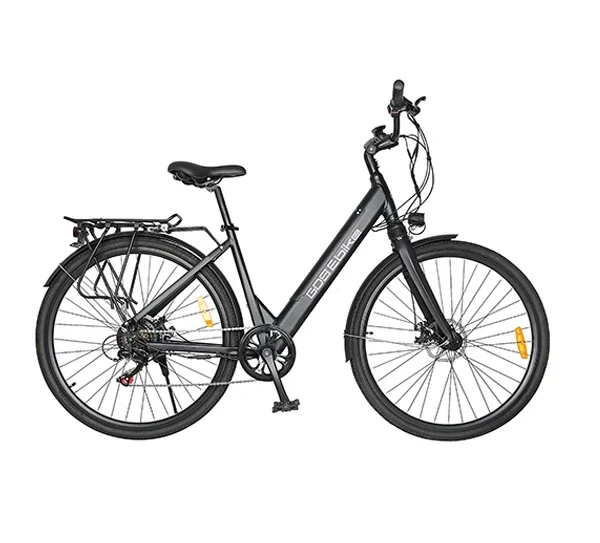 New CE Classical Retro Road Urban Women Electric 700c City Easy Green Step Through E Bike Electric City Bike