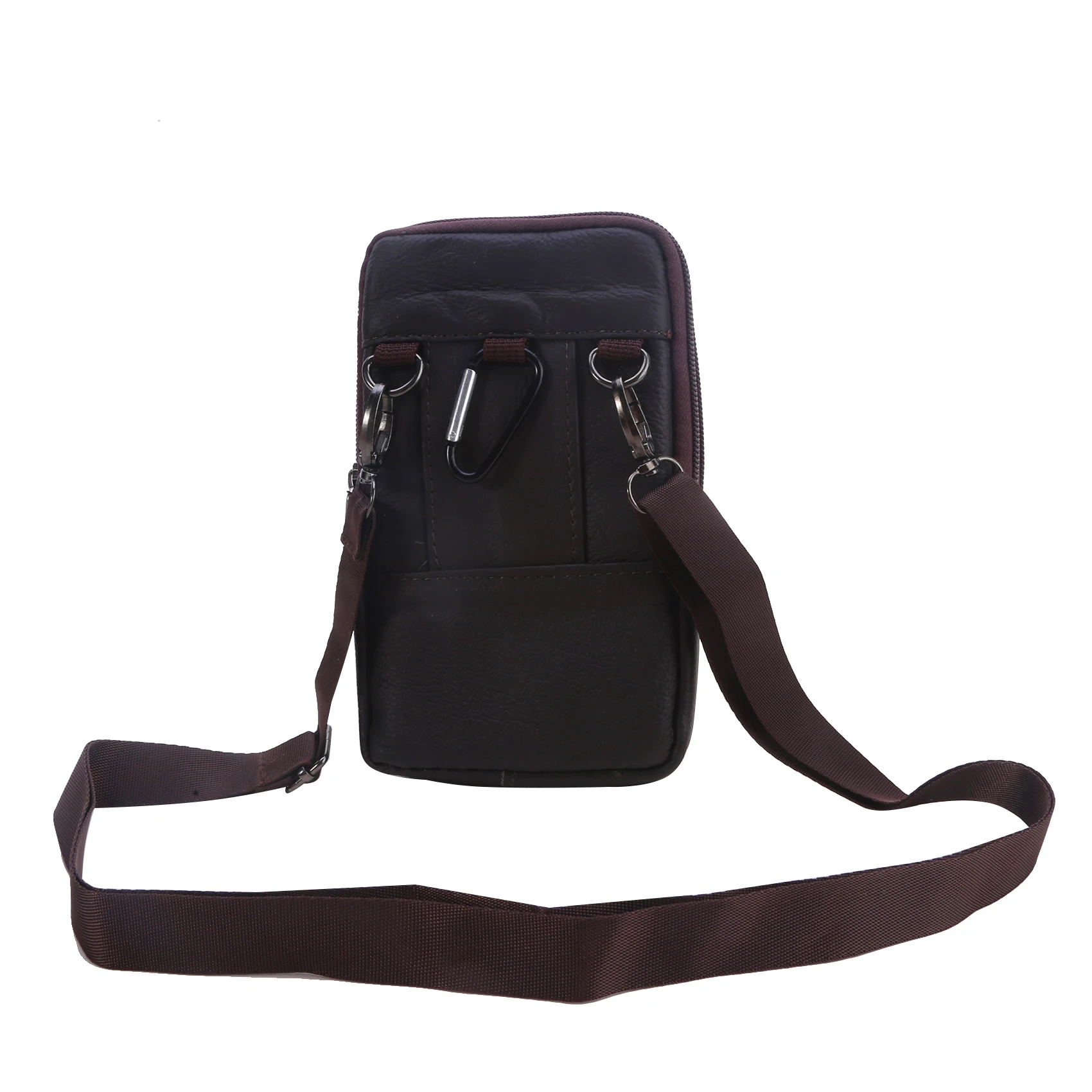 Men Waist Bag, Multifunction Fanny Pack, Large Capacity Belt Bag Multi-layer Buckle Mobile Phone Bag