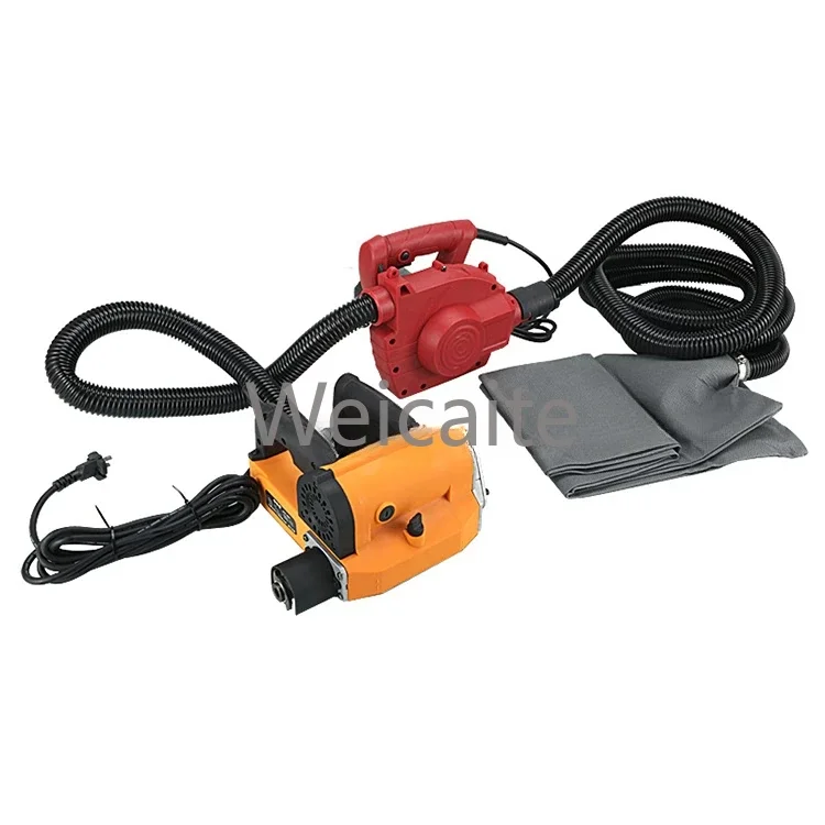 Professional Electric Shovel Wall Plastering 150mm Industrial Handheld Mini Planer with Blade Shaft