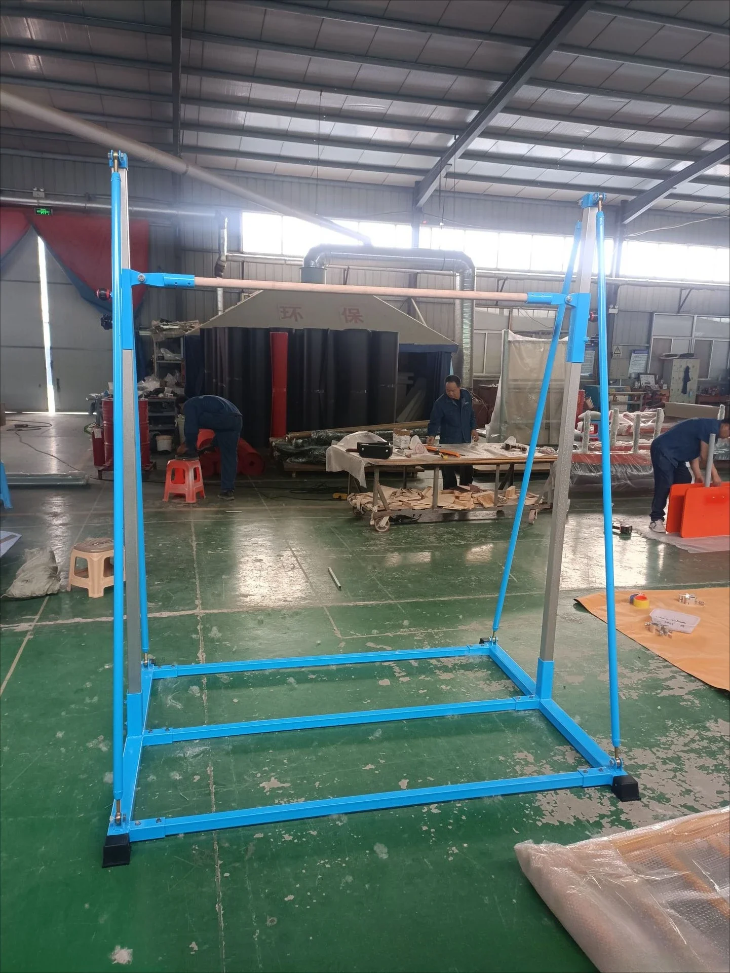Indoor Outdoor Single Parallel Bar Kids Gymnastics Pull Up Swing Training Equipment