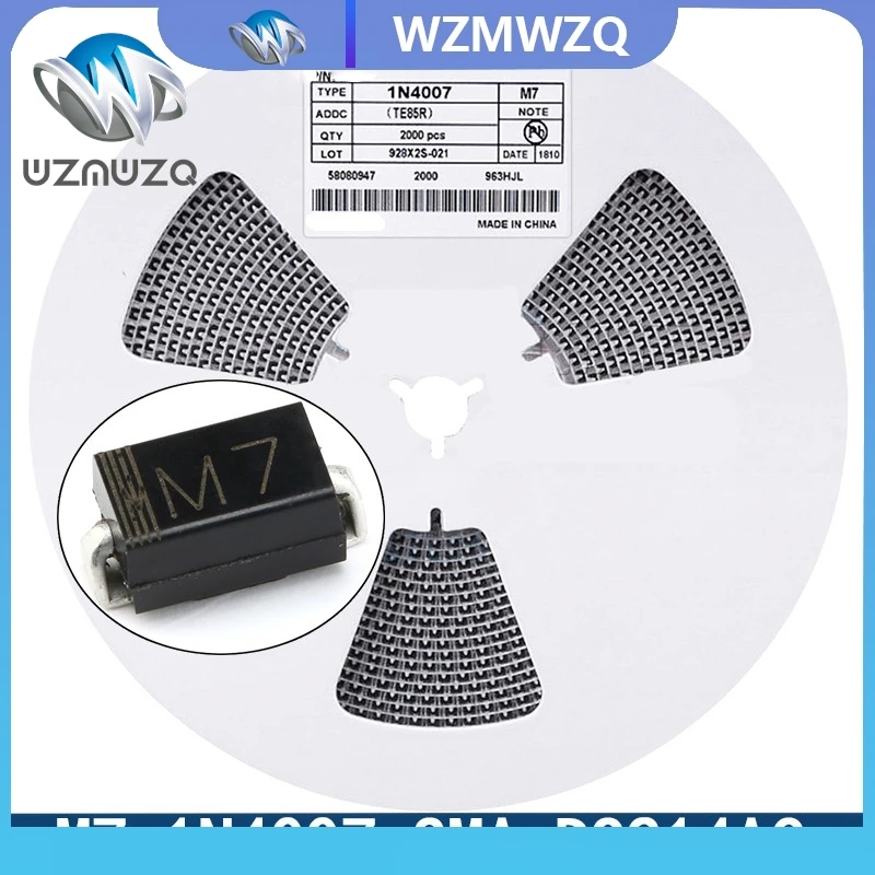 2000PCS 1N4001 M1 1…