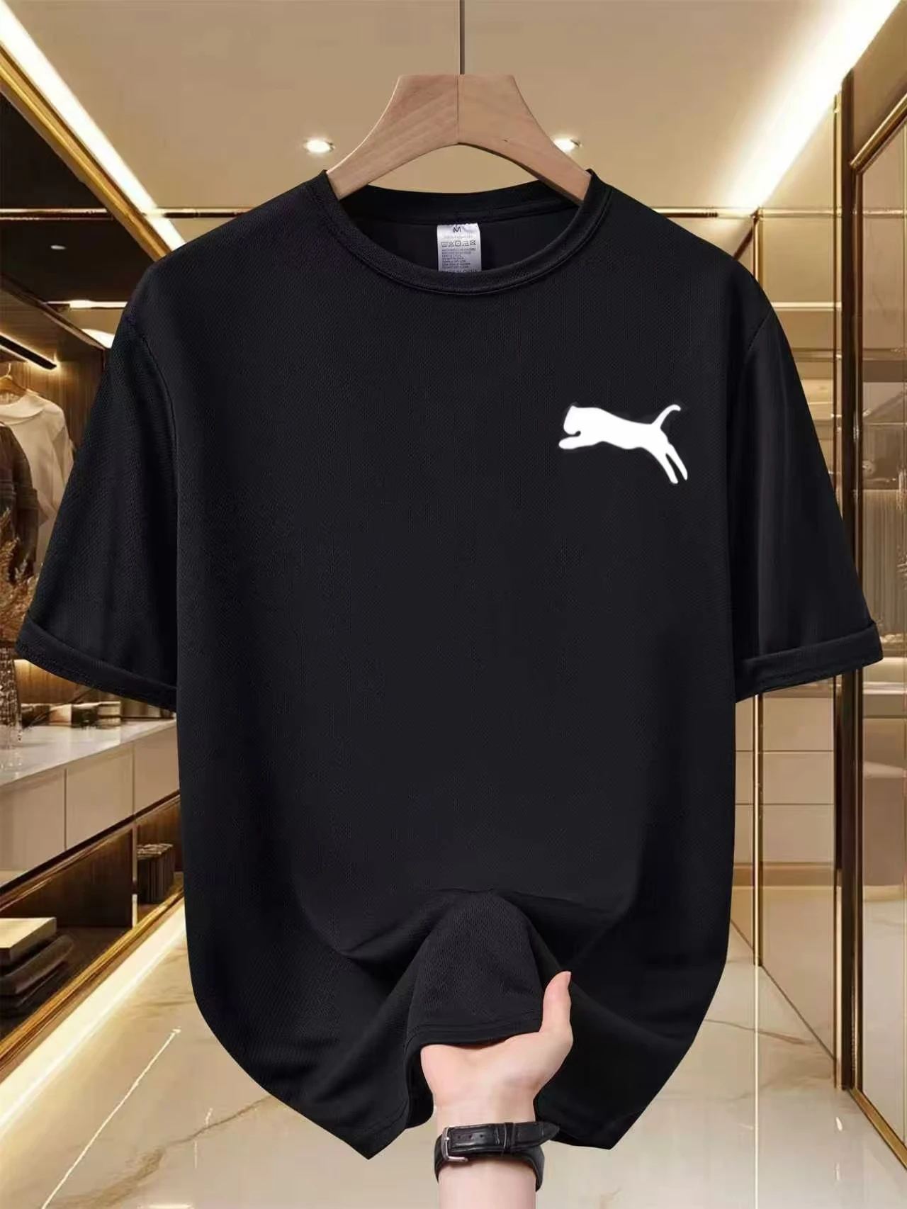 Camiseta con estampado de guepardo 2026, camiseta gráfica de alta calidad para hombre y mujer, camiseta de manga corta, ropa deportiva para hombre, camisetas para hombre