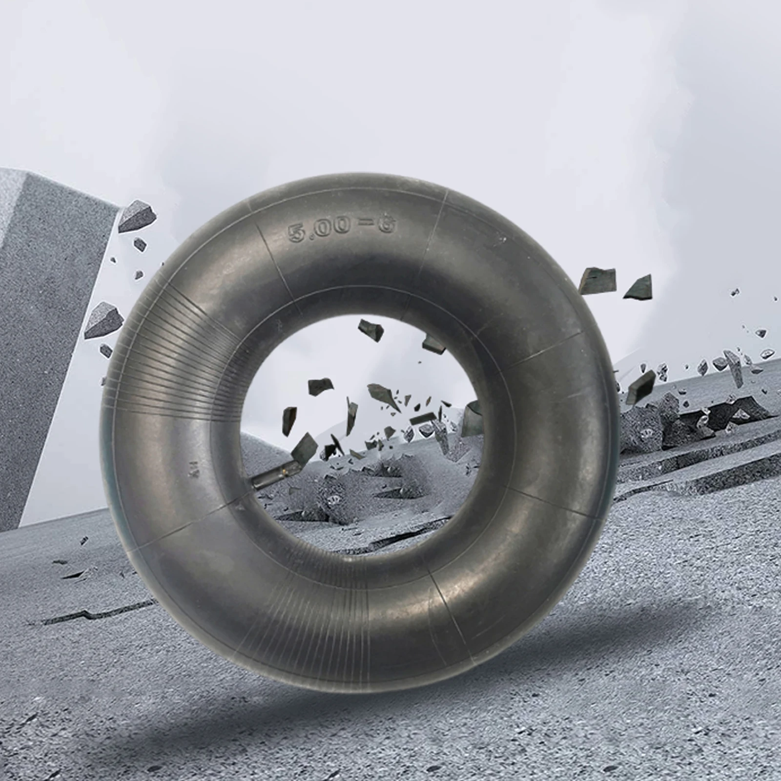 

Утолщенная резиновая камера 13x5.00-6, универсальная, противоскользящая, для скутера, электровелосипеда, квадроцикла, картинга, газонокосилки