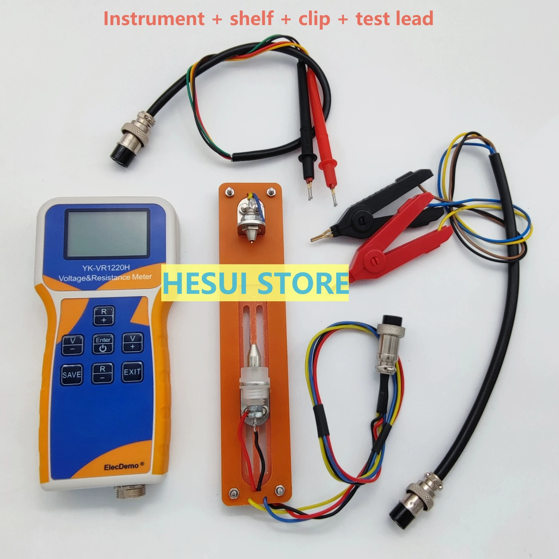 Lithium battery test voltage internal resistance detector accessories table pen clip shelf