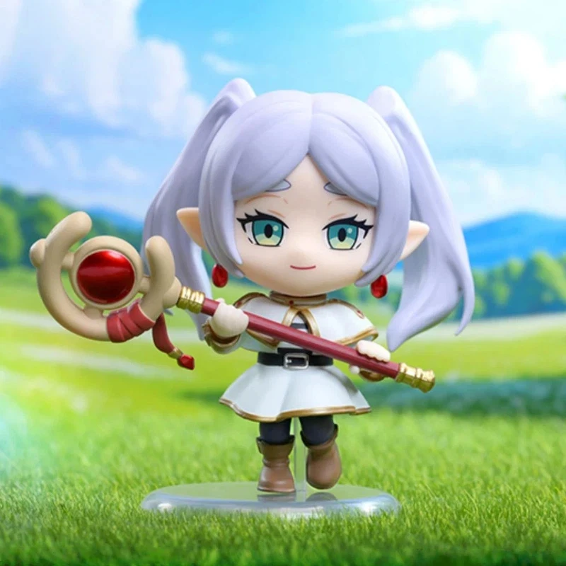 

Горячие игрушки Frieren Beyond Journey's End Cosbi Blind Box Ferun Sinemel Mini Q версия экшн-фигурка украшение для рабочего стола модель игрушки