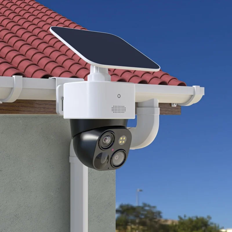 Supporto per grondaia per telecamera di sicurezza resistente alle intemperie con supporto per grondaia per SoloCam S330 S340