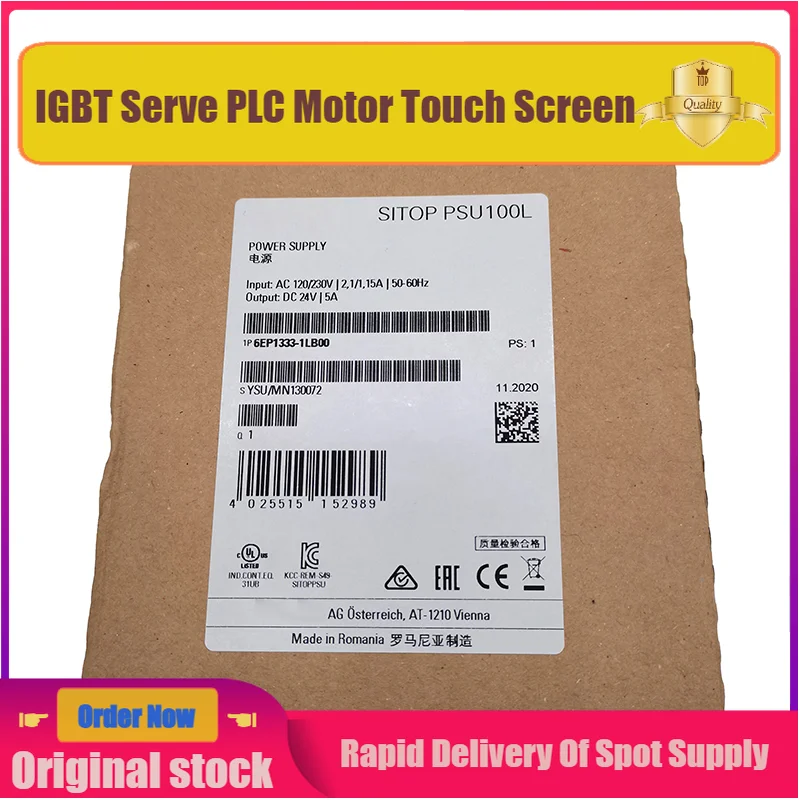 

Brand new original 6EP1333-1LB00 24 V/5A power supply spot